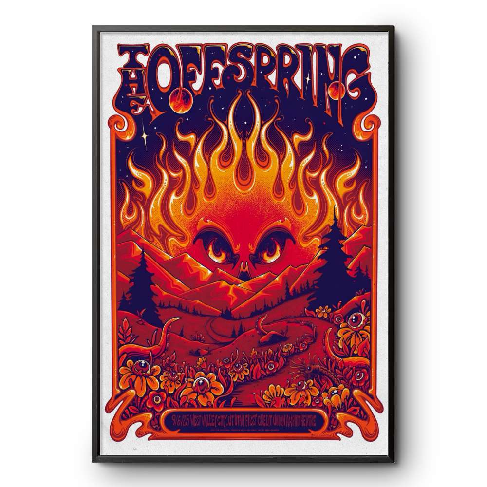 激レア品】THE OFFSPRING TEXTILE POSTER 激レア品】THE OFFSPRING