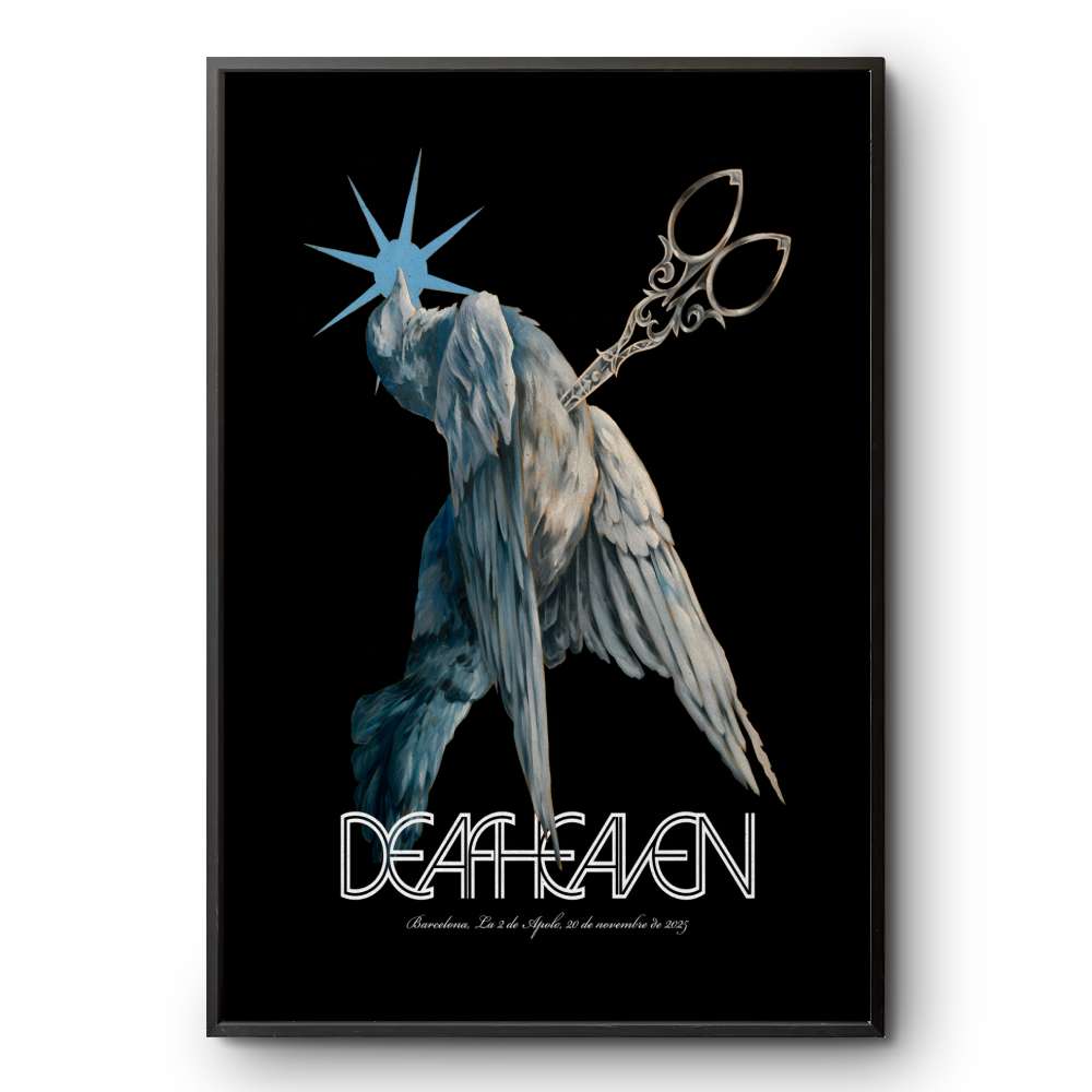 Deafheaven November 20th 2025 Barcelona Tour Poster | Custom