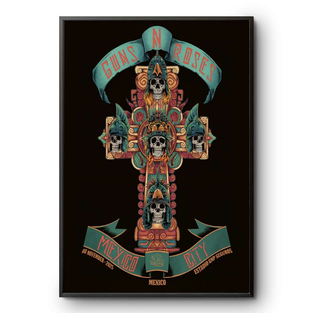 Guns N' Roses 2025 | Custom prints store | T-shirts, mugs, face