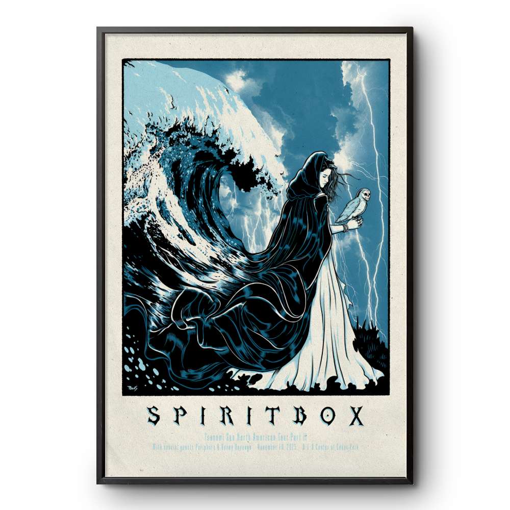 Spirtbox Nov 18 2025 In Cedar Park TX Poster | Custom prints store