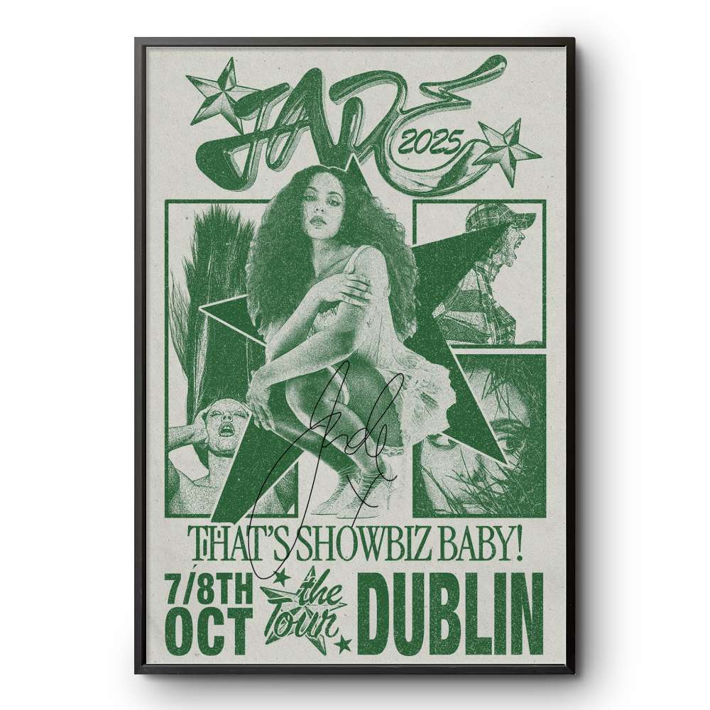 JADE That's Showbiz Baby! Tour in Bournemouth Oct 21 2025 Poster