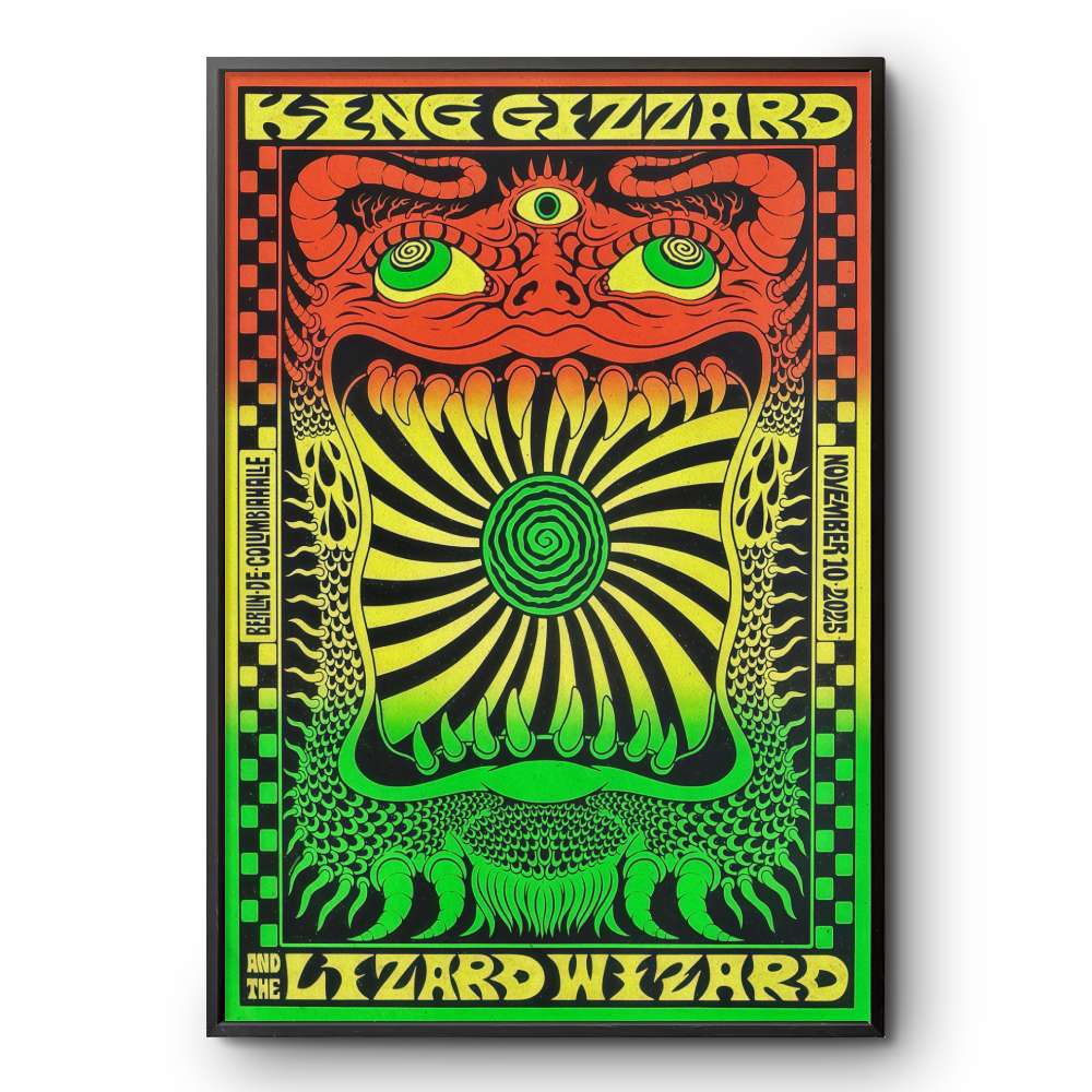 King Gizzard And The Lizard Wizard Nov 10 2025 Columbiahalle