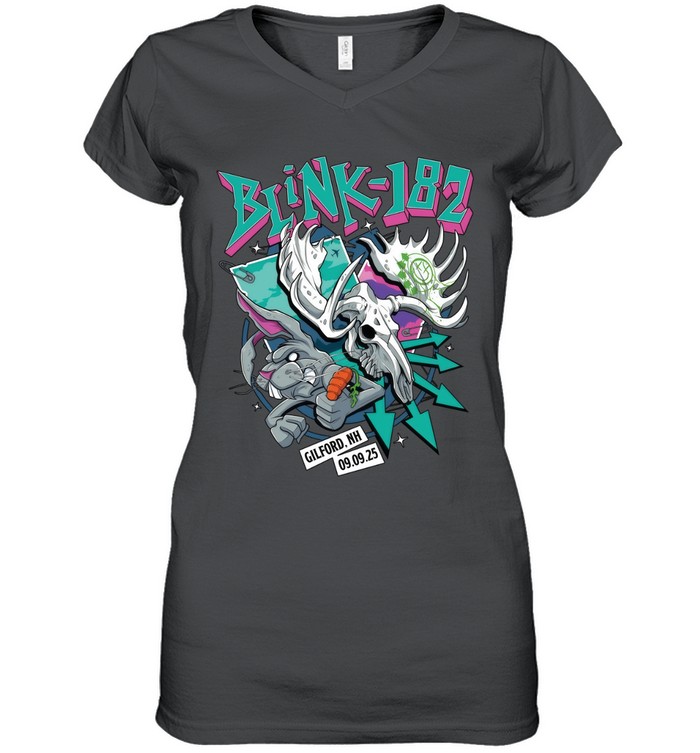 Blink 182 9.9.2025 In Gilford NH Shirt | Custom prints store