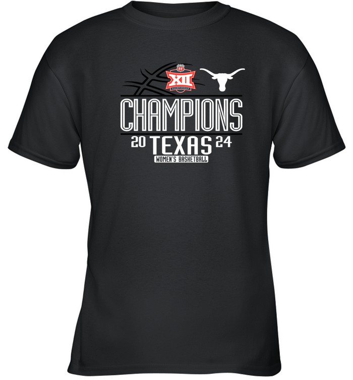 Texas Longhorns 2024 Big 12 Champions T Shirt | Custom