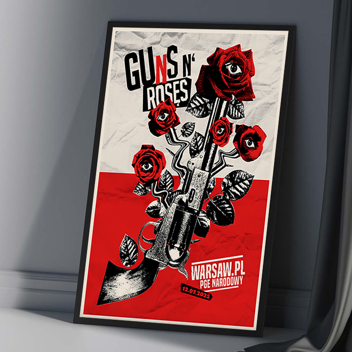 Guns n' Roses 2025年限定　リトグラフ　ポスター200枚限定 2025年最新】リトグラフ gunsの人気アイテム - メルカリ