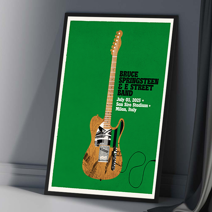 Bruce Springsteen And E Street Band Milan 2025 Tour On Jul 3