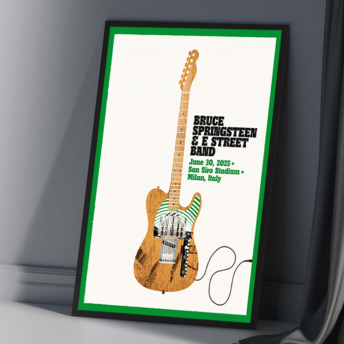 Bruce Springsteen And E Street Band 2025 Milan Tour On Jun