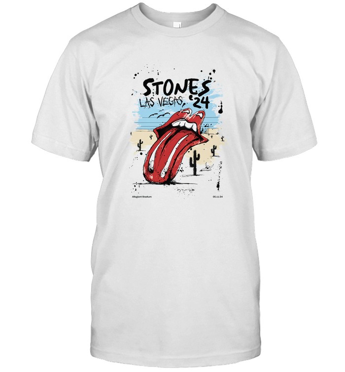 割引購入 Las Stadium Allegiant 2024 Stones Rolling Vegas Shirt NV ミュージシャン