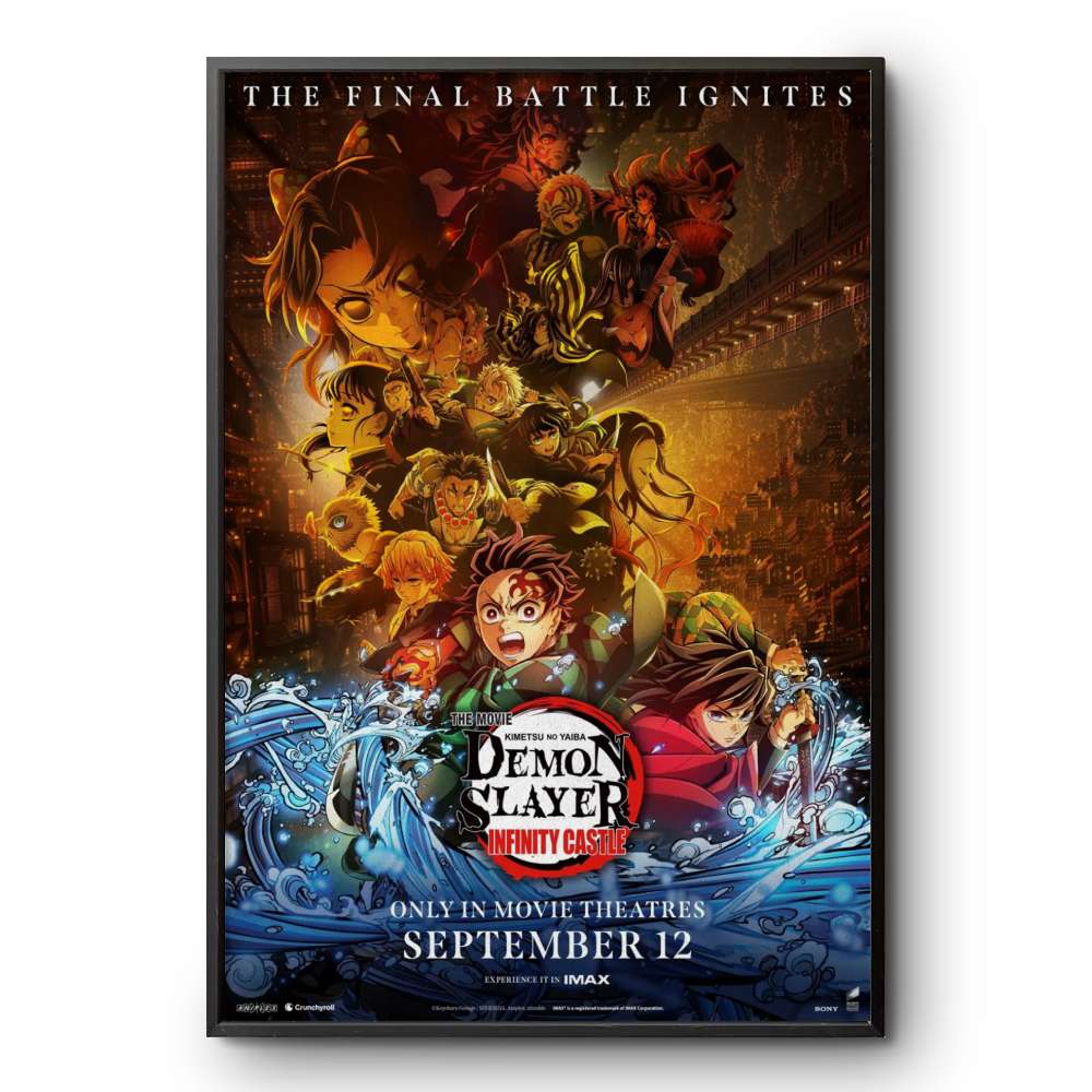 Demon Slayer Infinity Castle Poster – Kimetsu no Yaiba Anime Print