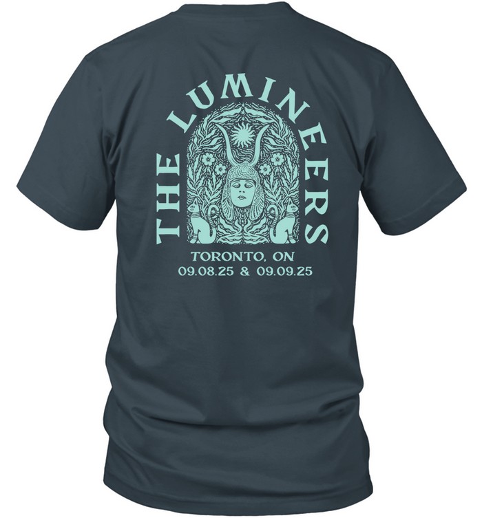 The Lumineers Automatic September 9th Toronto Event T Shirt