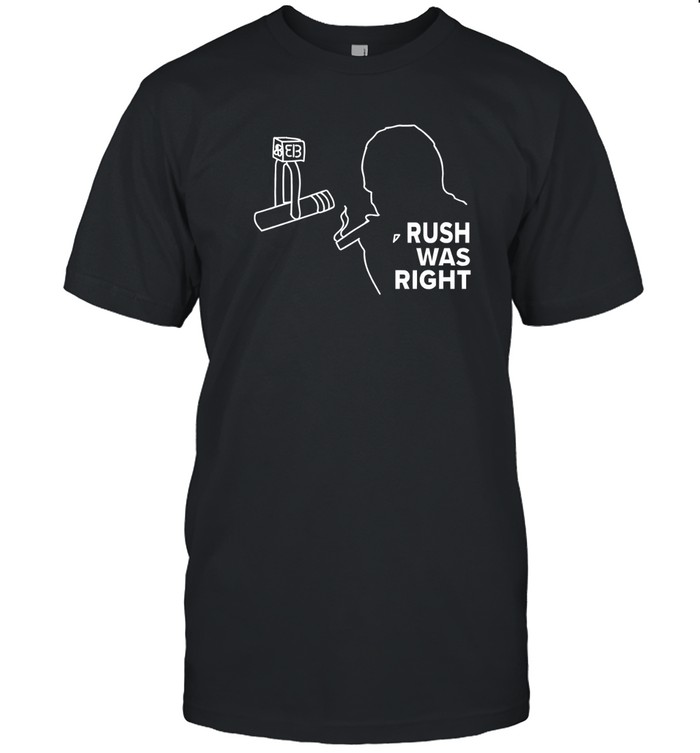 Charlie Kirk Rush Was Right Tee