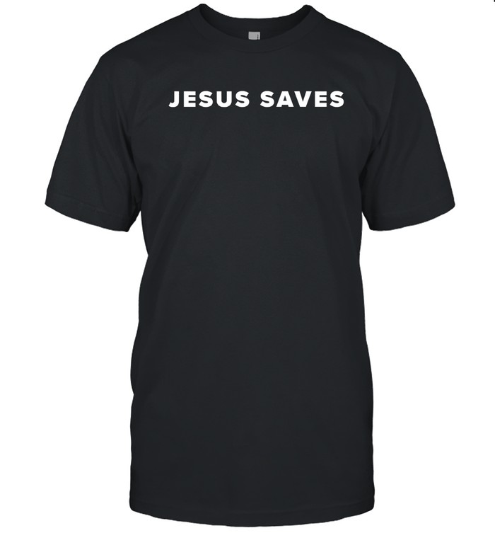 Charlie Kirk Jesus Saves Shirt
