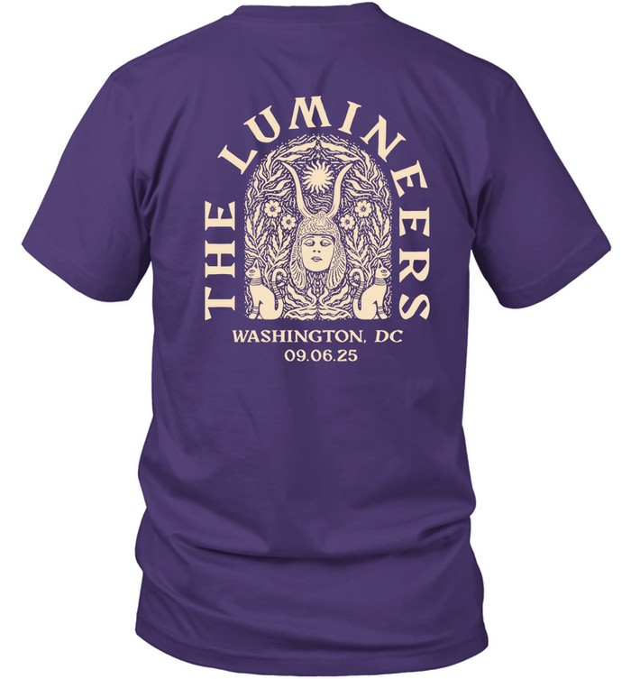 The Lumineers Automatic September 6 Washington DC Event Shirt