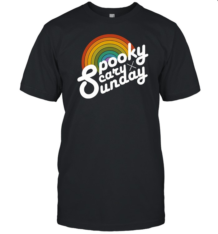 Spooky Scary Sunday T-Shirt – Horror Vibes Graphic Tee