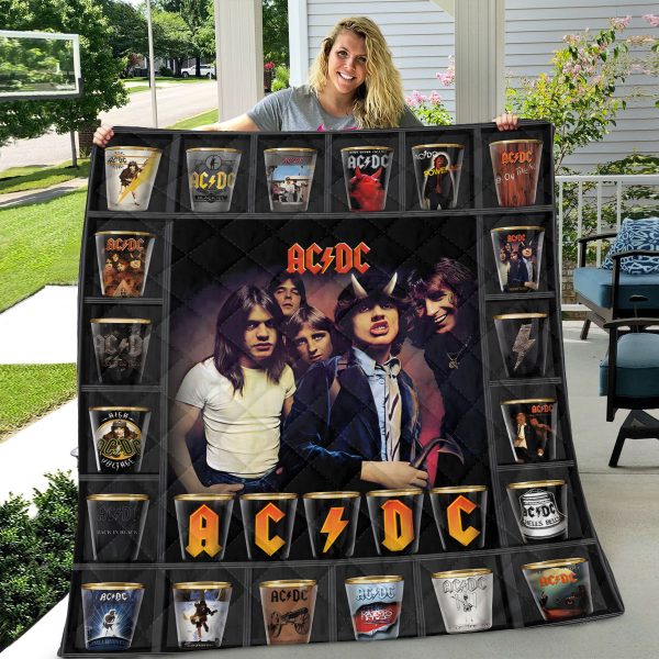 Blanket AC/DC M08 | Custom prints store | T-shirts, mugs, face masks ...