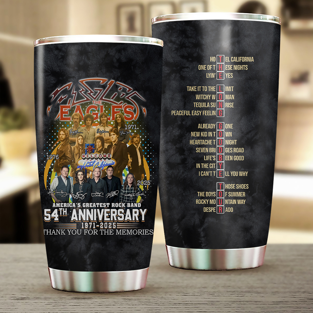 Eagles Band Tumbler Cup M13