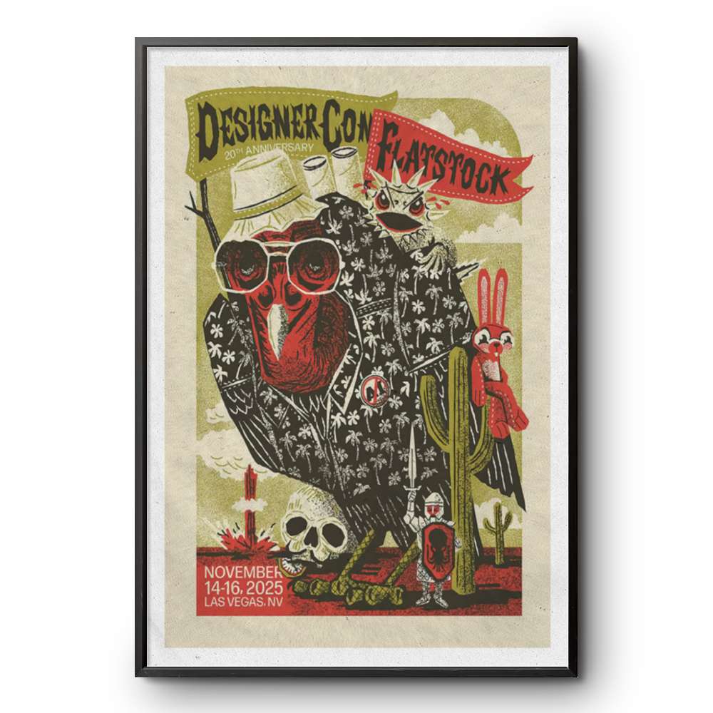 ポスター Designer-Con screen print ポスター Designer-Con screen print Designer-Con screen print ポスター