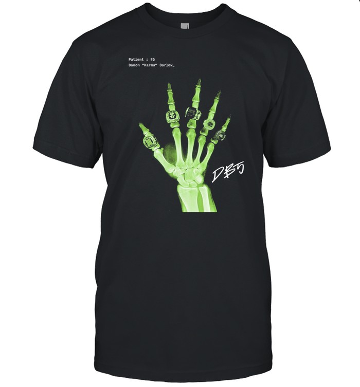 Damon B Patient Damon Karma Barlow Db5 Tee   Custom prints store   T-shirts  mugs  face masks  posters