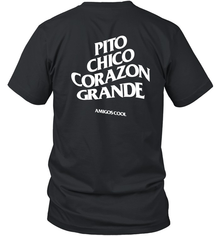 Rhevolver Pito Chico Corazon Grande Amigos Cool Shirt
