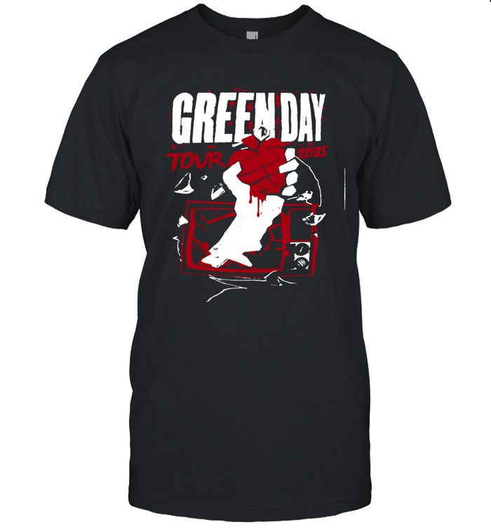 Green Day TOUR 2025 Tシャツ Sサイズ Green Day Tour 2025 Asia and Australia Tour T-shirt Print