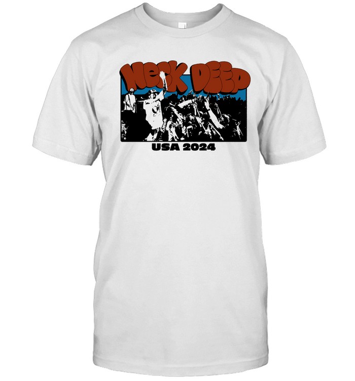 NECK DEEP 2024 Tシャツ 2XL Neck Deep Live Tour USA 2024 | Custom prints store | T