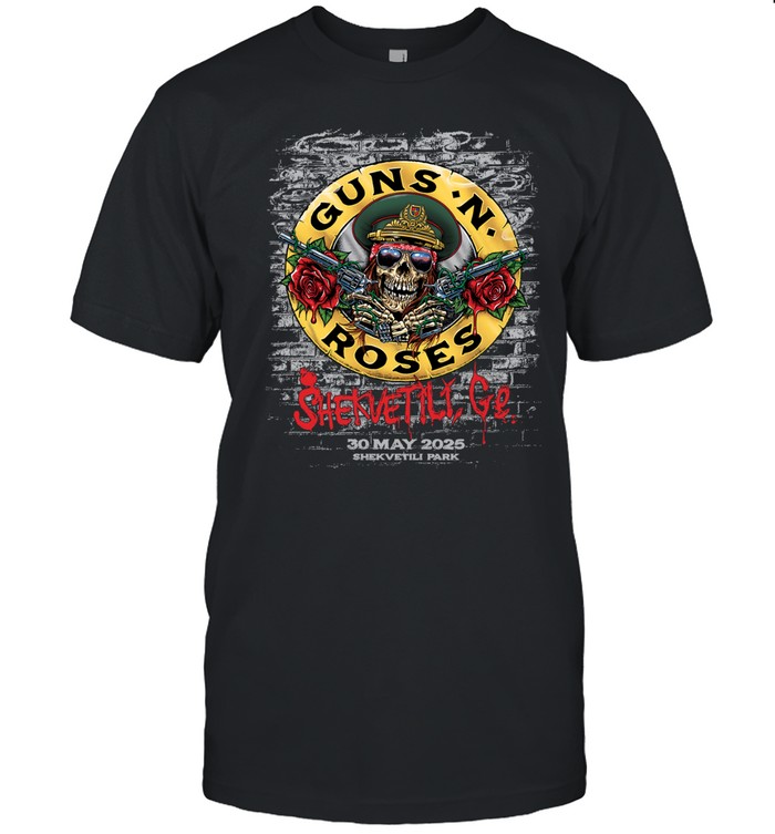 GUNS N' ROSES 2025 Exclusive Tシャツ XXL Guns N Roses World Tour 2025 Skeleton Two Sided T-Shirt