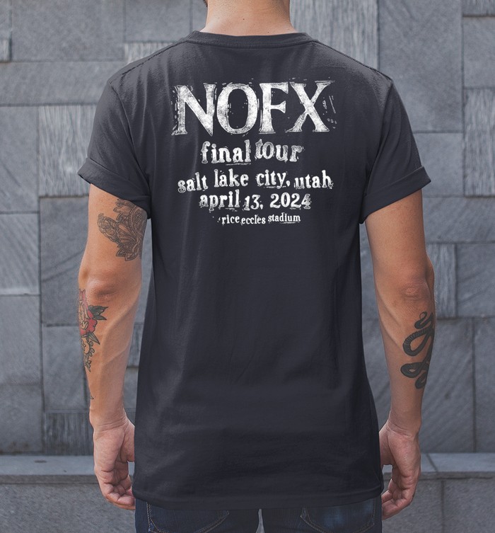 Nofx Slc.Ut Final Tour 2024 Shirt | Custom prints store | T