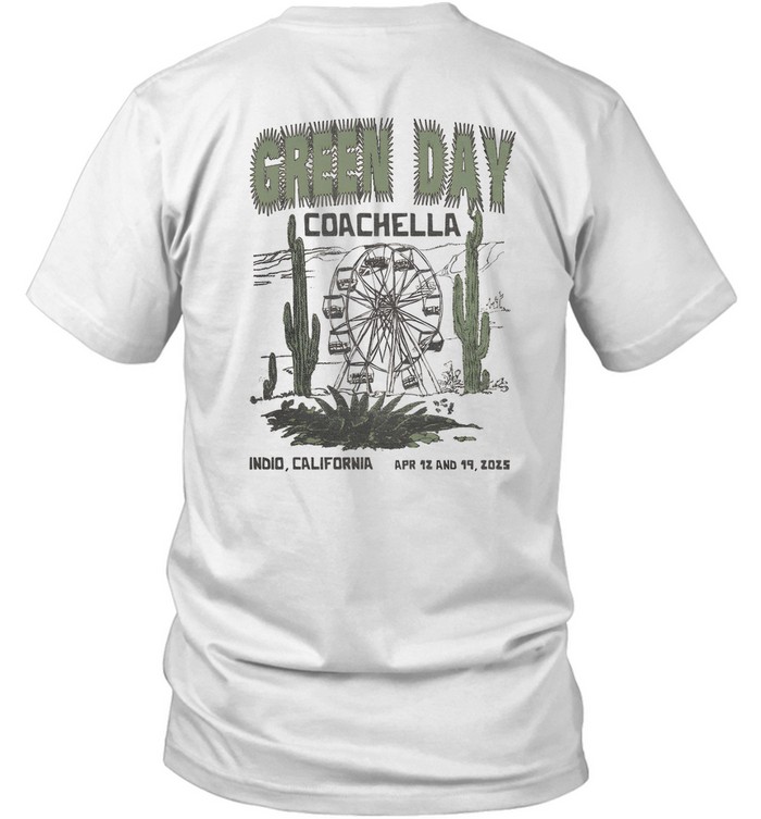 GREEN DAY グリーン・デイ【Tシャツ Lサイズ】来日2025 コーチェラ
