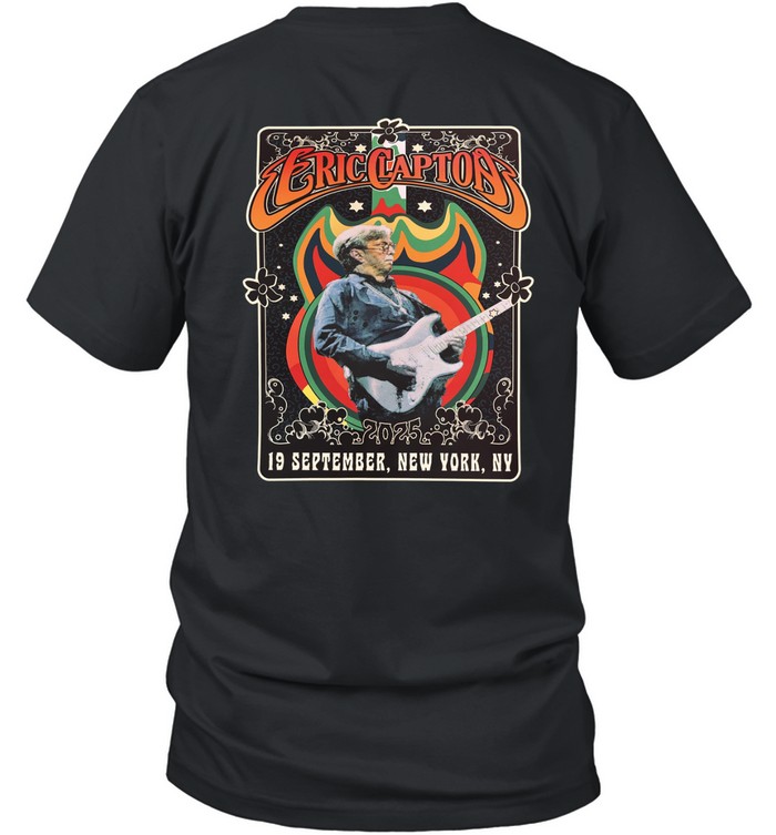 2025 Eric Clapton World Tour T-Shirt | Custom prints store | T