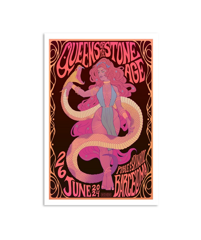 QUEENS OF THE STONE AGE POSTER 東京公演限定60枚 QUEENS OF THE STONE AGE POSTER 東京公演限定60枚