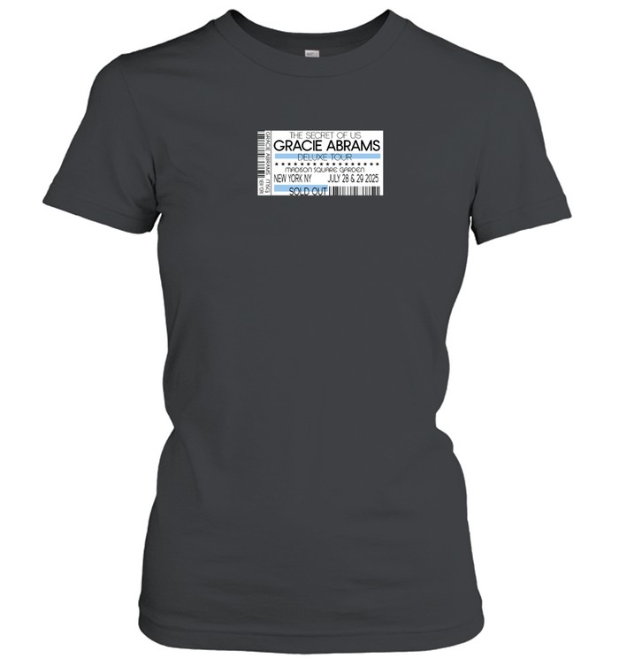 Gracie Abrams New York Jul 28 + 29, 2025 Shirt | Custom