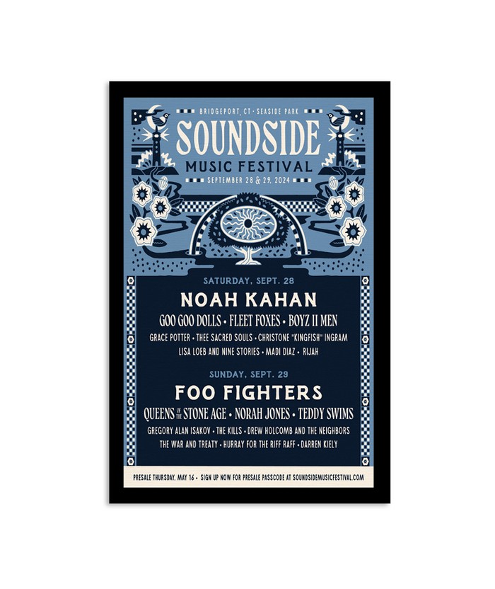 Soundside Music Festival Sept 28 & 29, 2024 Seaside Park