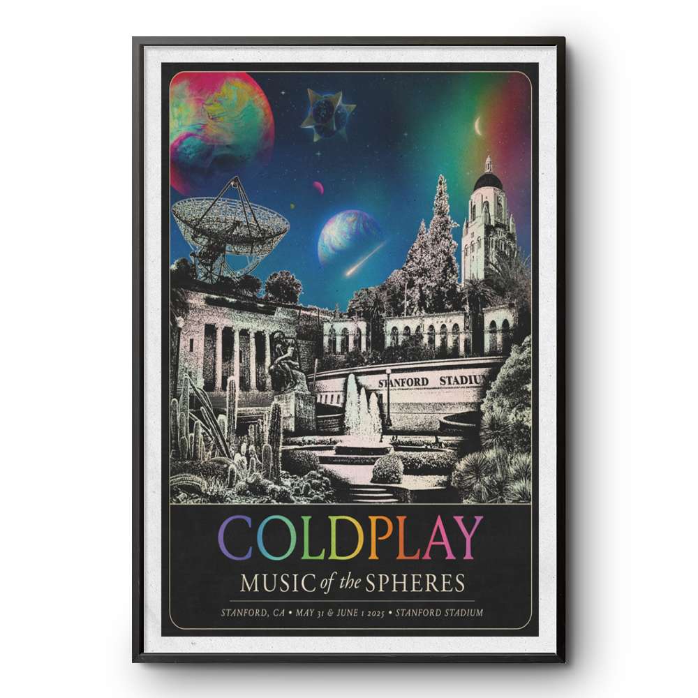 Coldplay June 1, 2025 Stanford Stadium, Stanford, CA Concert