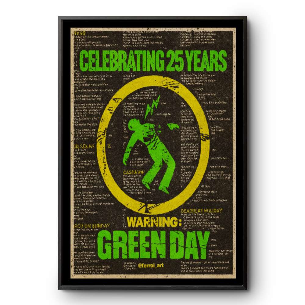 GREEN DAY ポスター　シルクスクリーン　シリアルナンバー入り Amazon.co.jp: Banksy ENDS WCP バンクシー ポスター シルク