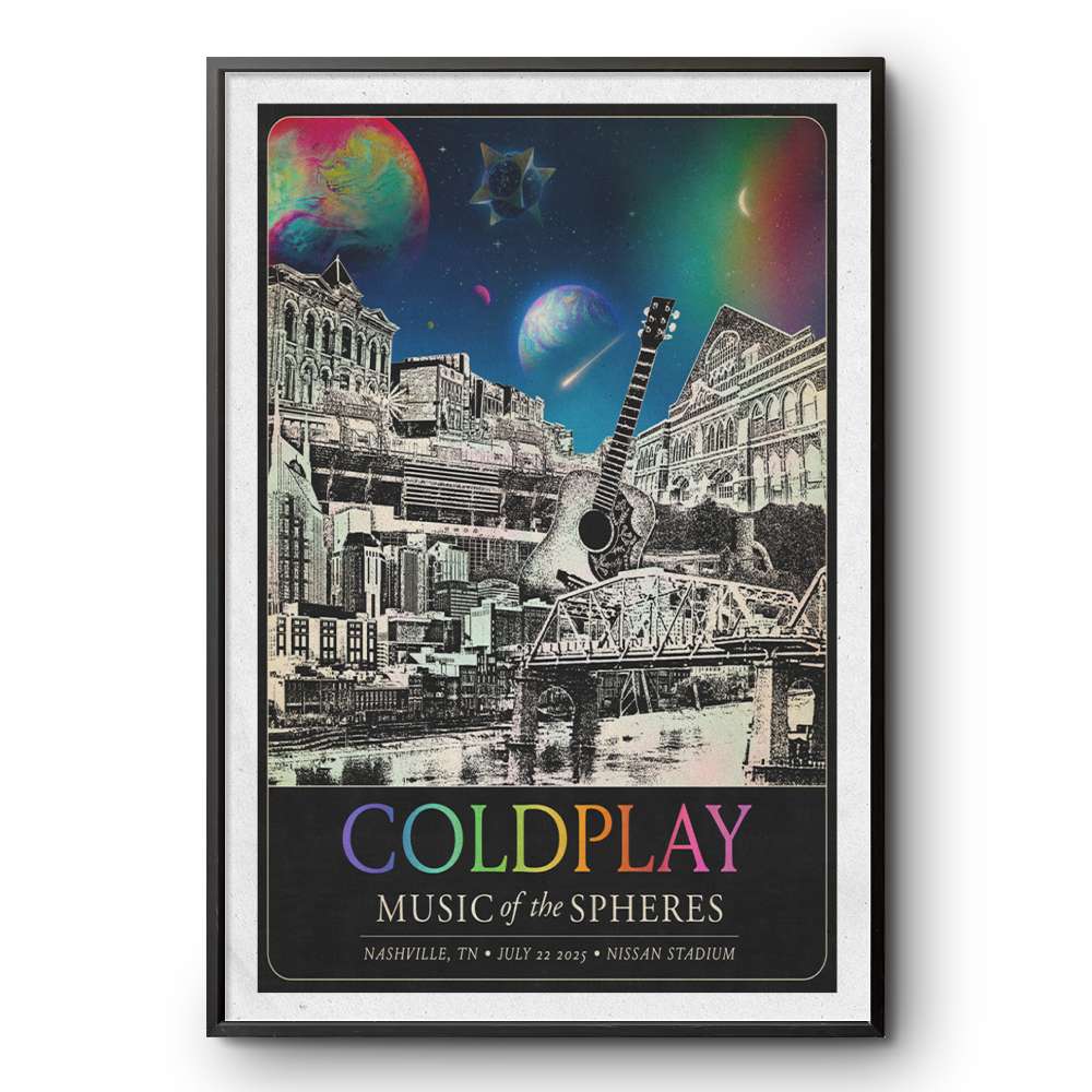COLDPLAY ★ メンバーサイン入り日本講演記念ポスター ★ 1500枚限定 COLDPLAY ☆ メンバーサイン入り日本講演記念ポスター ☆ 1500枚限定