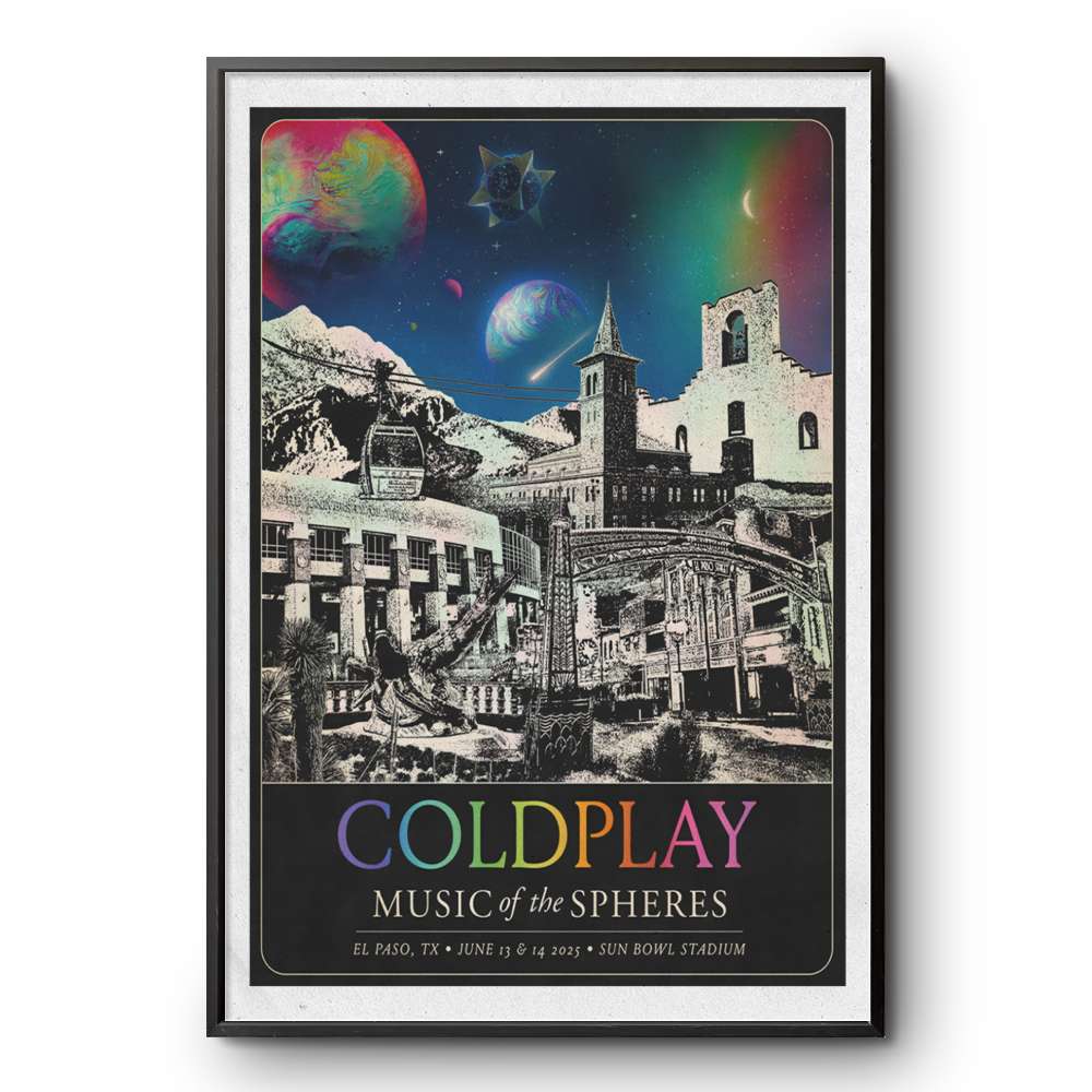 COLDPLAY WORLD TOUR 東京ドーム公演限定 ポスター TOKYO DOME