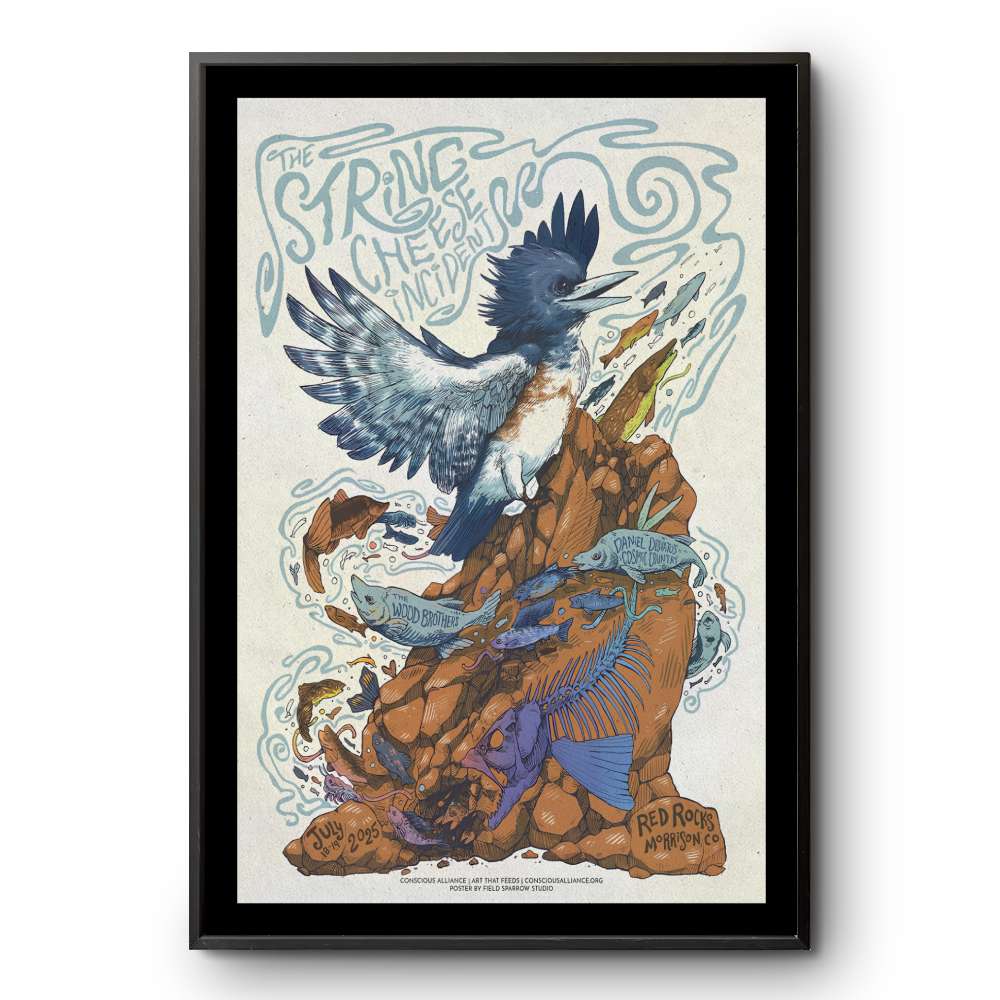 The String Cheese Incident Show at Red Rocks 2025 Poster