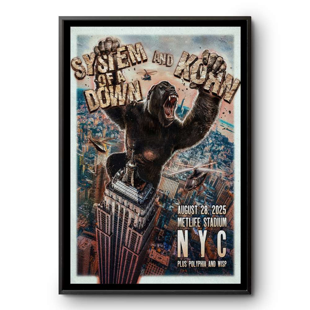 System of a down 直筆 サイン ポスター System Of A Down - Pictures On My Wall - SIGNED Limited