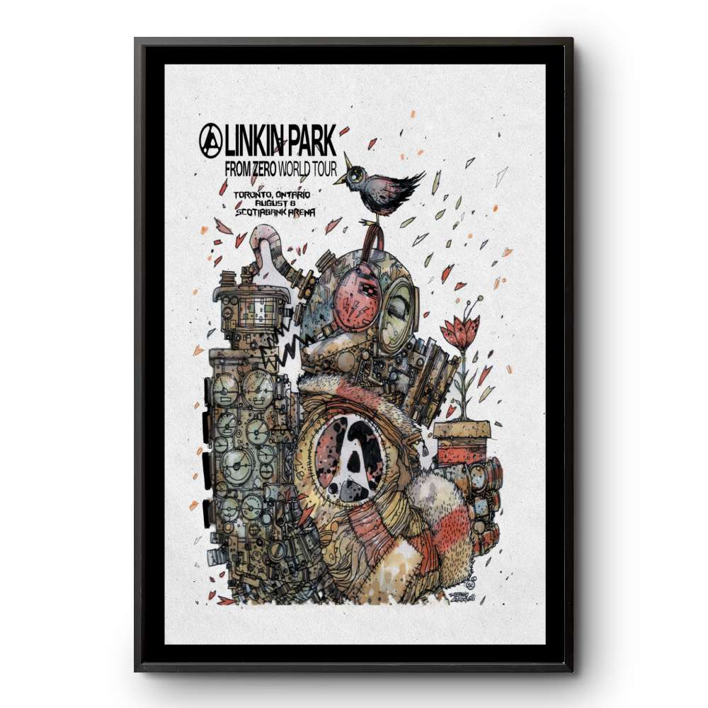 Poster 08.08.2025 Concert Toronto, ON Linkin Park | Custom