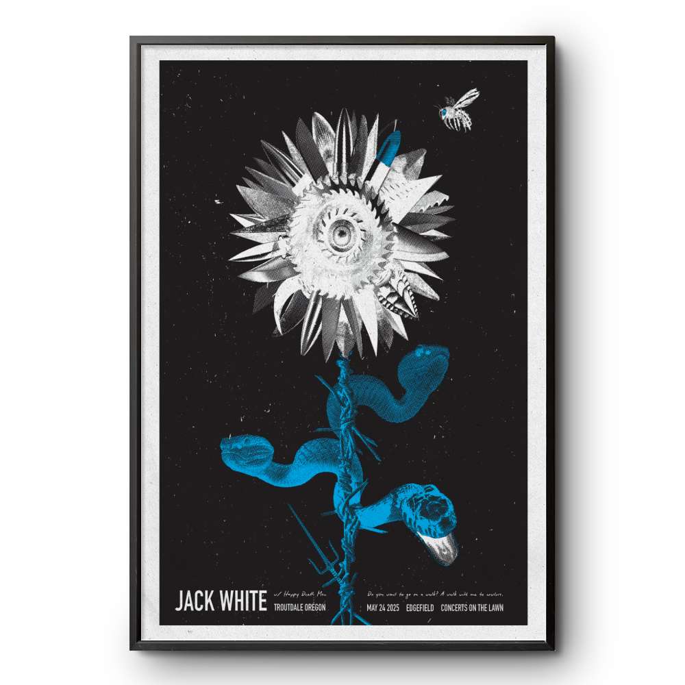 Poster Jack White Edgefield Concerts On The Lawn. Troutdale