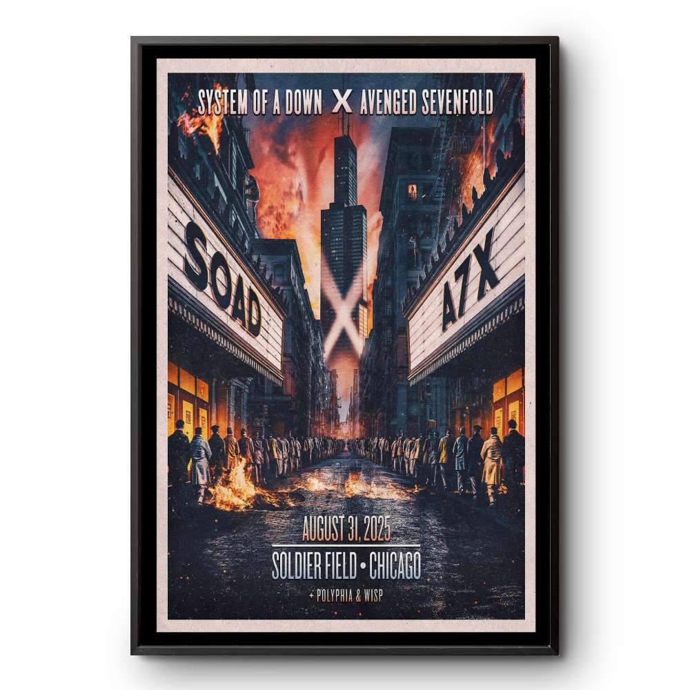 system-of-a-down-x-avenged-sevenfold-aug-31-2025-soldier-field-chicago-il-poster-custom-prints-store-t-shirts-mugs-face-masks-posters