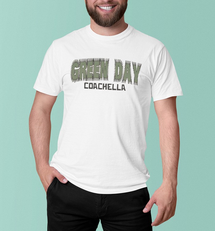 Green Day Coachella 2025 T-Shirt | Custom prints store | T