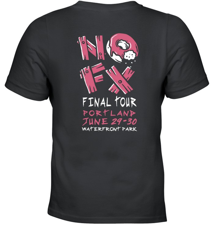 NOFX ファイナルショーTシャツ NOFX Final Show Portland June 29-30, 2024 T-Shirt | Custom