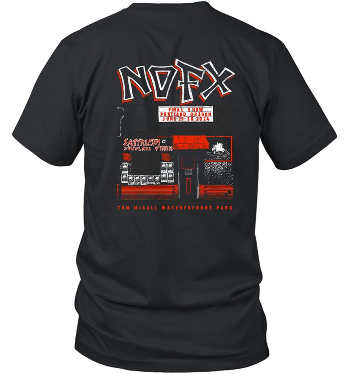 nofx final tour tee fat ノーエフ ステッカー付き 日本未発売】NOFX FINAL TOUR Tシャツ XL オーストラリア - メルカリ