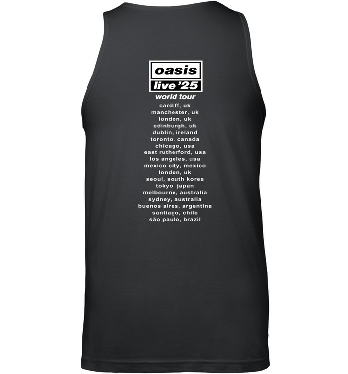 Live '25 Wonderwall OASIS T-Shirt | Custom prints store | T