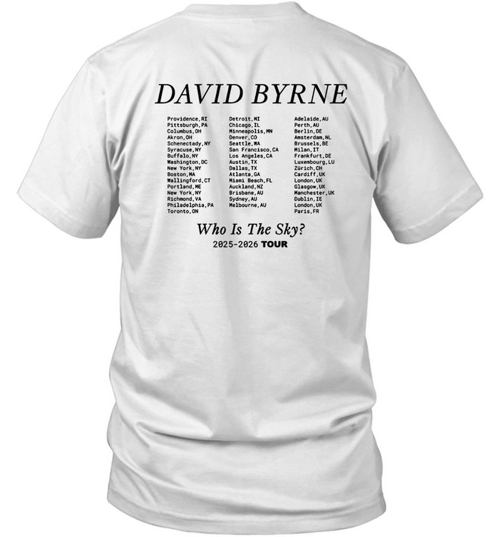 ディビット•バーン David Byrne Tシャツ Lサイズ 黒 ディビット•バーン