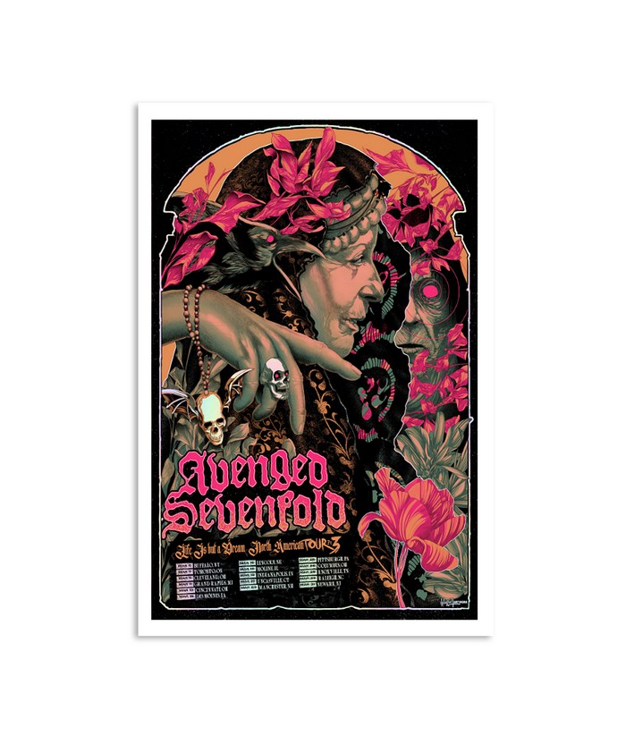 ALAN FORBAS】Avenged Sevenfold ポスター