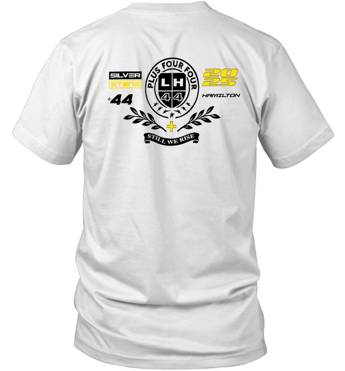 2025 Team Lewis Hamilton +44 Silverstone T-Shirt | Custom