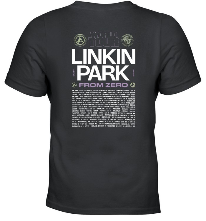 LINKIN PARK LIP WORLD TOUR 2025 Tシャツ XL Official Linkin Park World Tour 2025 T Shirt, hoodie