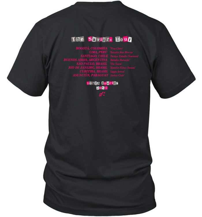 Green Day Tour 2025 Asia & Australia Shirt | Custom prints